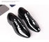 Elegant Oxford Leather Shoes for Men - Breathable and Comfortable Formal Flats for Office, Weddings, and Daily Wear - Perfect Plus Size Business Footwear with Pointed Toe Design